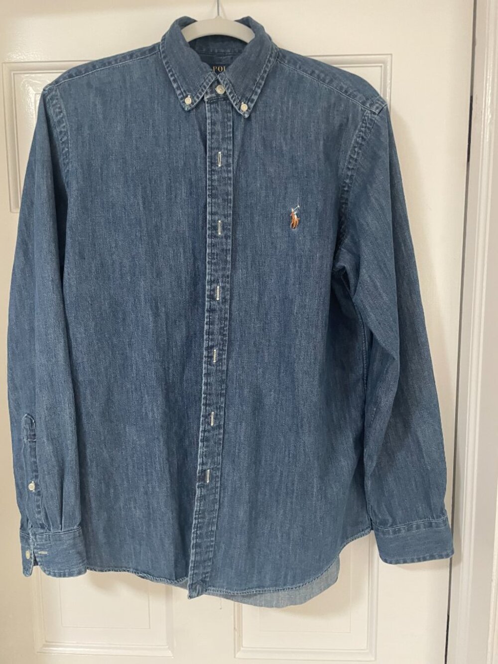POLO Ralph Lauren Denim Button Down sz M